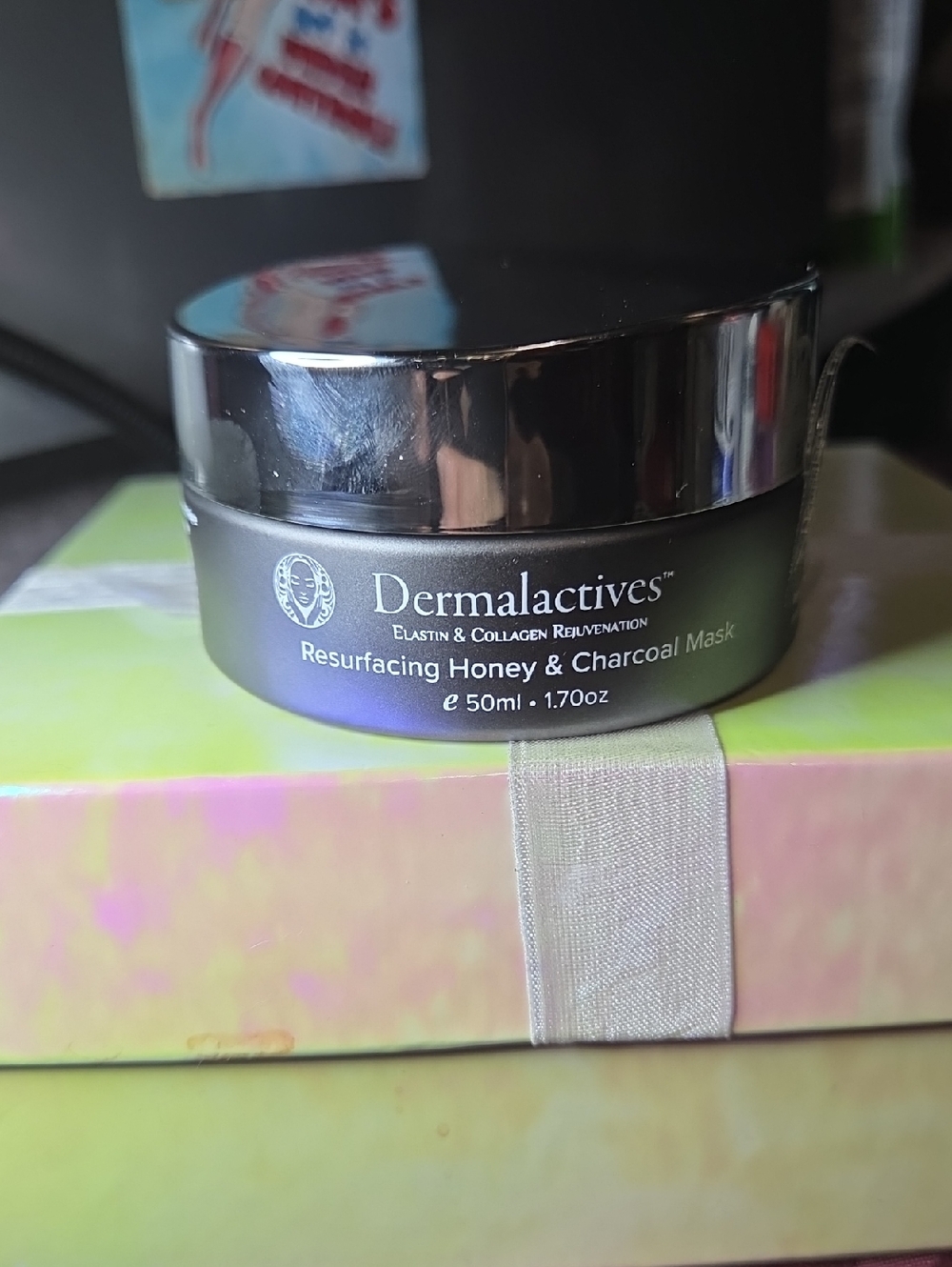 New DERMALACTIVES Resurfacing Honey and Charcoal Mask MSRP $160